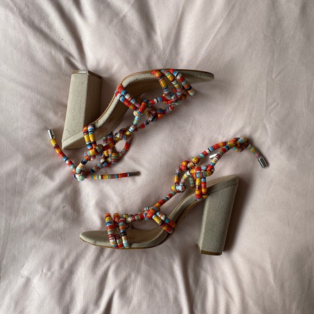 SCHUTZ - Colorful block heel
